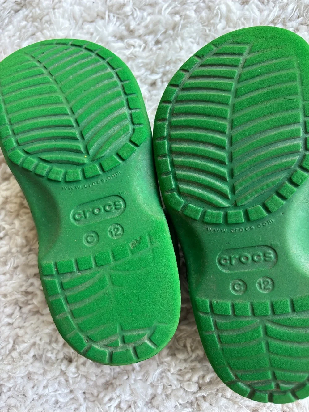 CROCS Kids Green Classic Clog